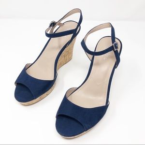 NWT Charles By Charles David Lambert Cork Wedges